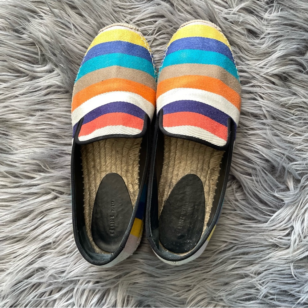 CELINE cloth espadrilles